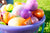 Bucket of easter eggs and candy from fun easter activities