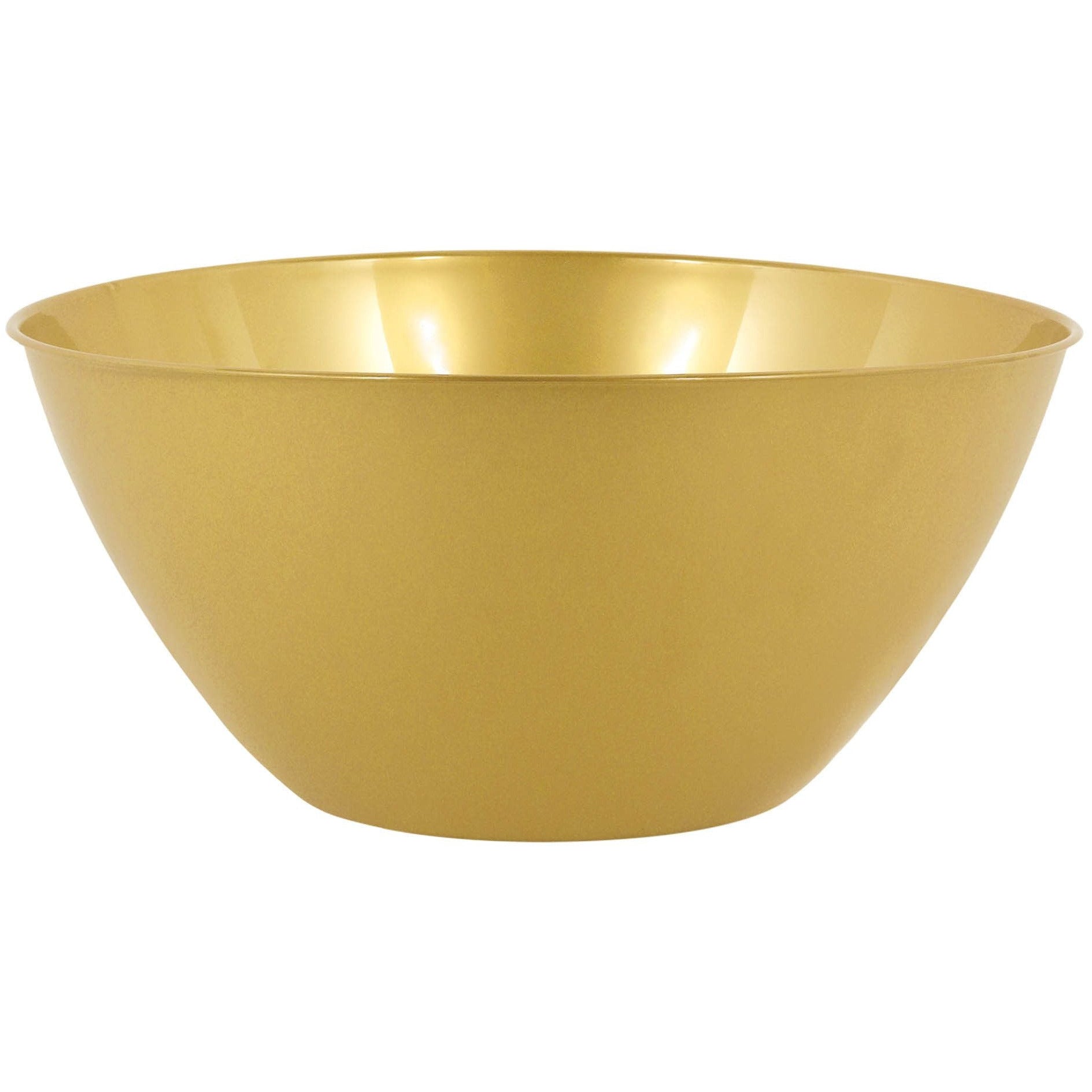 Amscan 2 Qts. Bowl - Gold