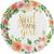 Amscan BABY SHOWER Floral Baby Dinner Plates 8ct