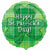 Amscan BALLOONS C010 Happy St. Patrick's Day Plaid Mylar Balloon