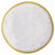 Amscan BASIC 10 1/2" Melamine Plastic Plate - Gold