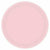 Amscan BASIC Blush Pink Paper Dessert Plates 20ct
