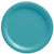 Amscan BASIC Caribbean Blue Paper Lunch Plates 20c