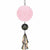 Amscan BIRTHDAY Metallic Gold & Pink Sweet 16 Honeycomb Ball with Tail