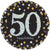 Amscan BIRTHDAY: OVER THE HILL 50 SPARKLING HB 9" PLATES