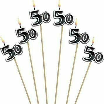 Amscan BIRTHDAY: OVER THE HILL OH NO 50 STICK CANDLE