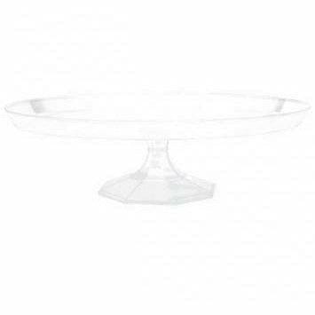 Amscan CAKE Large Dessert Stand - Clear