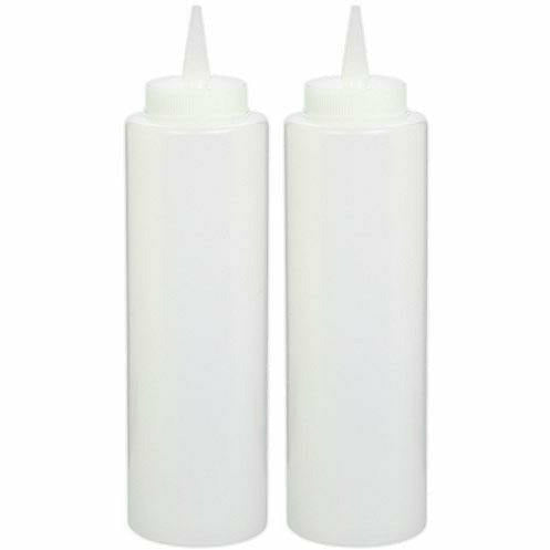 Amscan CONCESSIONS CLEAR Squeeze Bottles 2ct