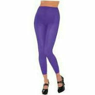 Amscan COSTUMES: ACCESSORIES Adult Standard Adult - Purple Footless Tights