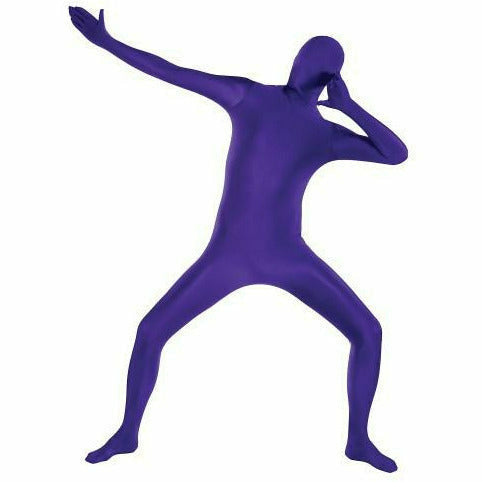 Amscan COSTUMES Teen Small up to 4'5 Partysuit Teen/Junior Costume Purple