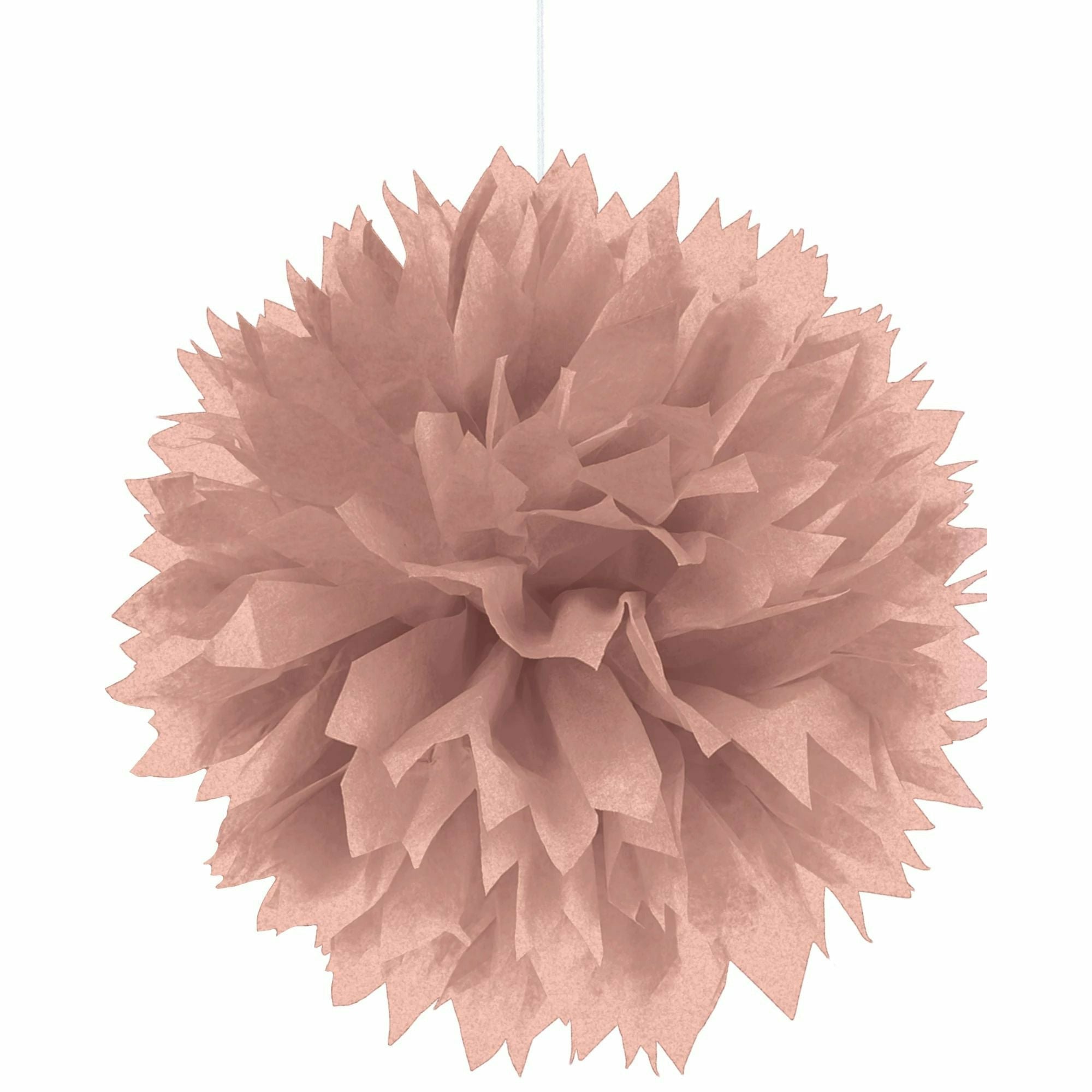 Amscan DECORATIONS Fluffy Decoration Rose Gold