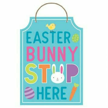 Amscan HOLIDAY: EASTER EASTER BUNNY STOP HERE SIGN