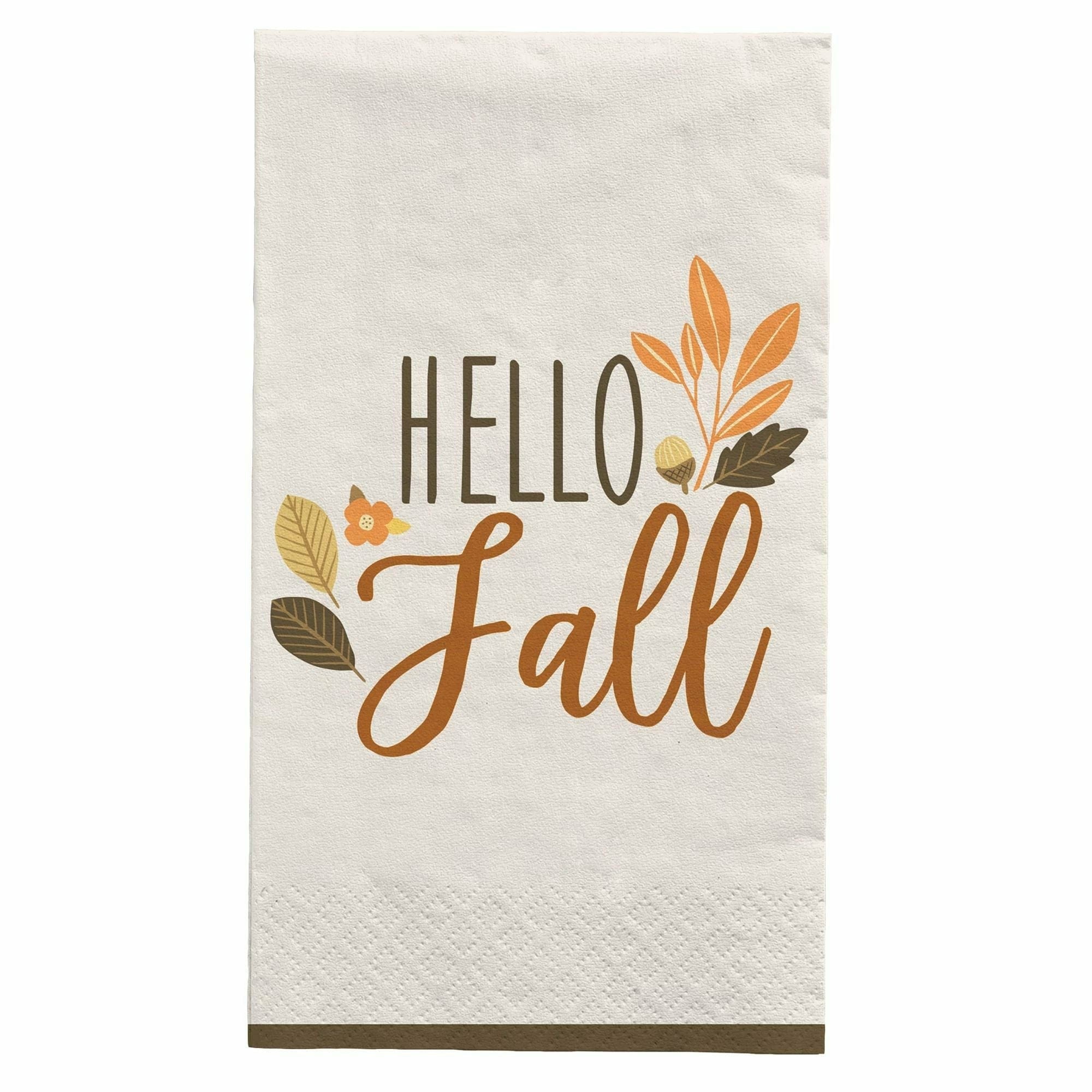 Amscan HOLIDAY: FALL Golden Autumn Guest Towels