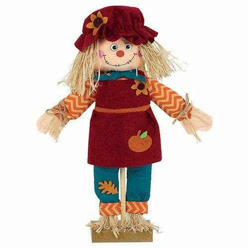 Amscan HOLIDAY: FALL Standing Scarecrow Girl Decoration