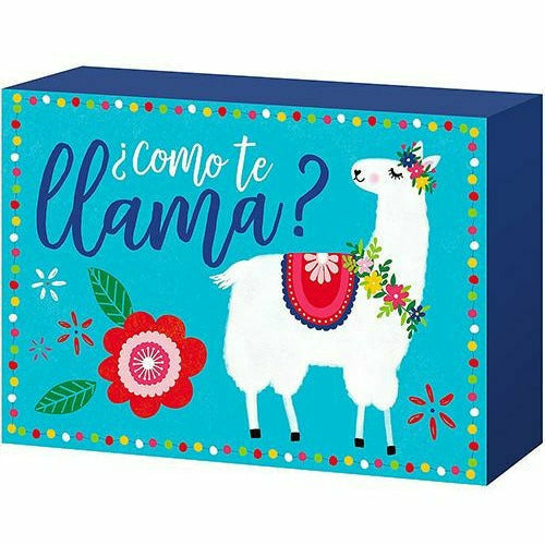Amscan HOLIDAY: FIESTA Como Te Llama Block Sign J1