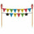 Amscan HOLIDAY: GRADUATION 10 X 14 in. Hip Hip Hooray Graduation Pennant Banner Cake Topper