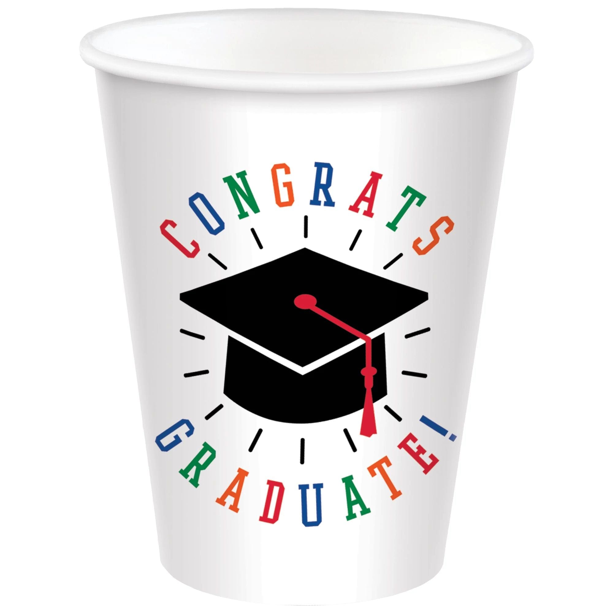 Amscan HOLIDAY: GRADUATION Day To Celebrate Cups, 9 oz.