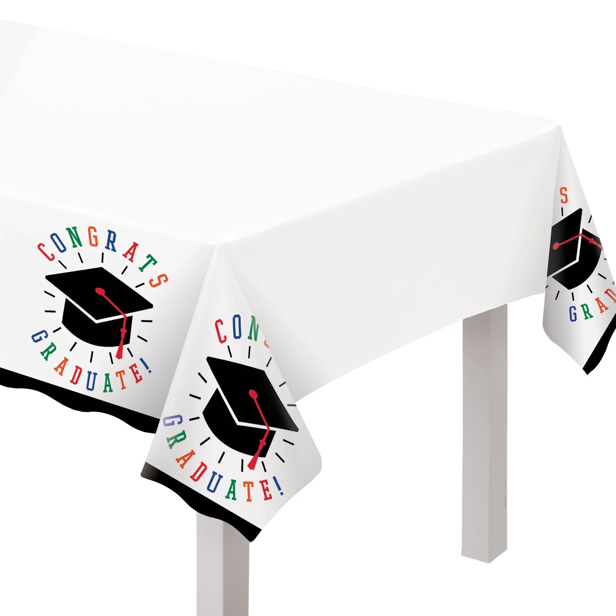 Amscan HOLIDAY: GRADUATION Day To Celebrate Plastic Table Cover