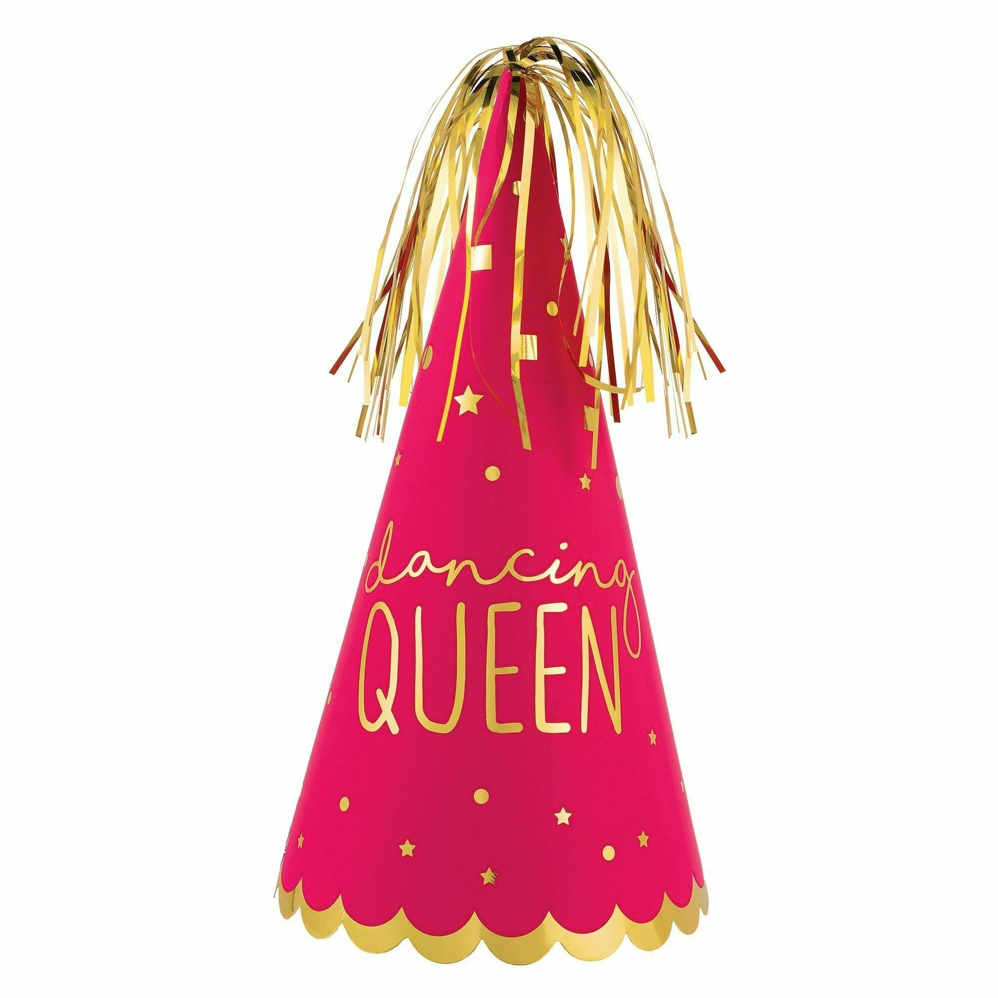 Amscan HOLIDAY: NEW YEAR'S Dancing Queen Cone Hat - Pink