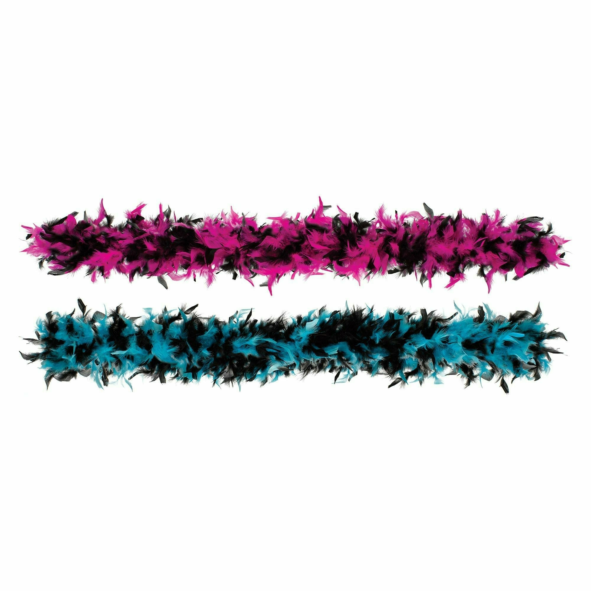 Amscan HOLIDAY: NEW YEAR'S Neon Mini Feather Boas - Multicolor
