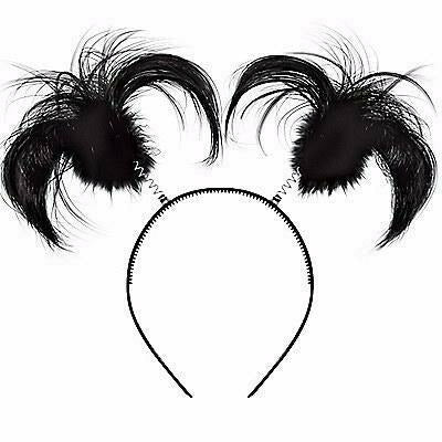 Amscan HOLIDAY: SPIRIT Ponytail Headboppers black