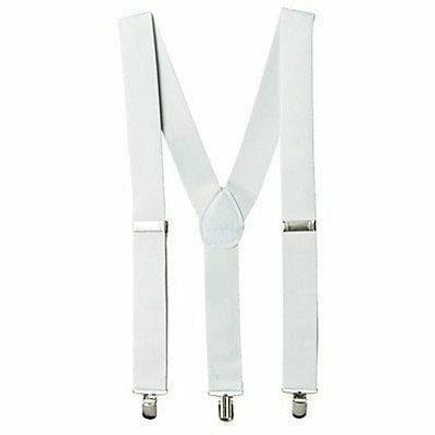 Amscan HOLIDAY: SPIRIT Suspenders White