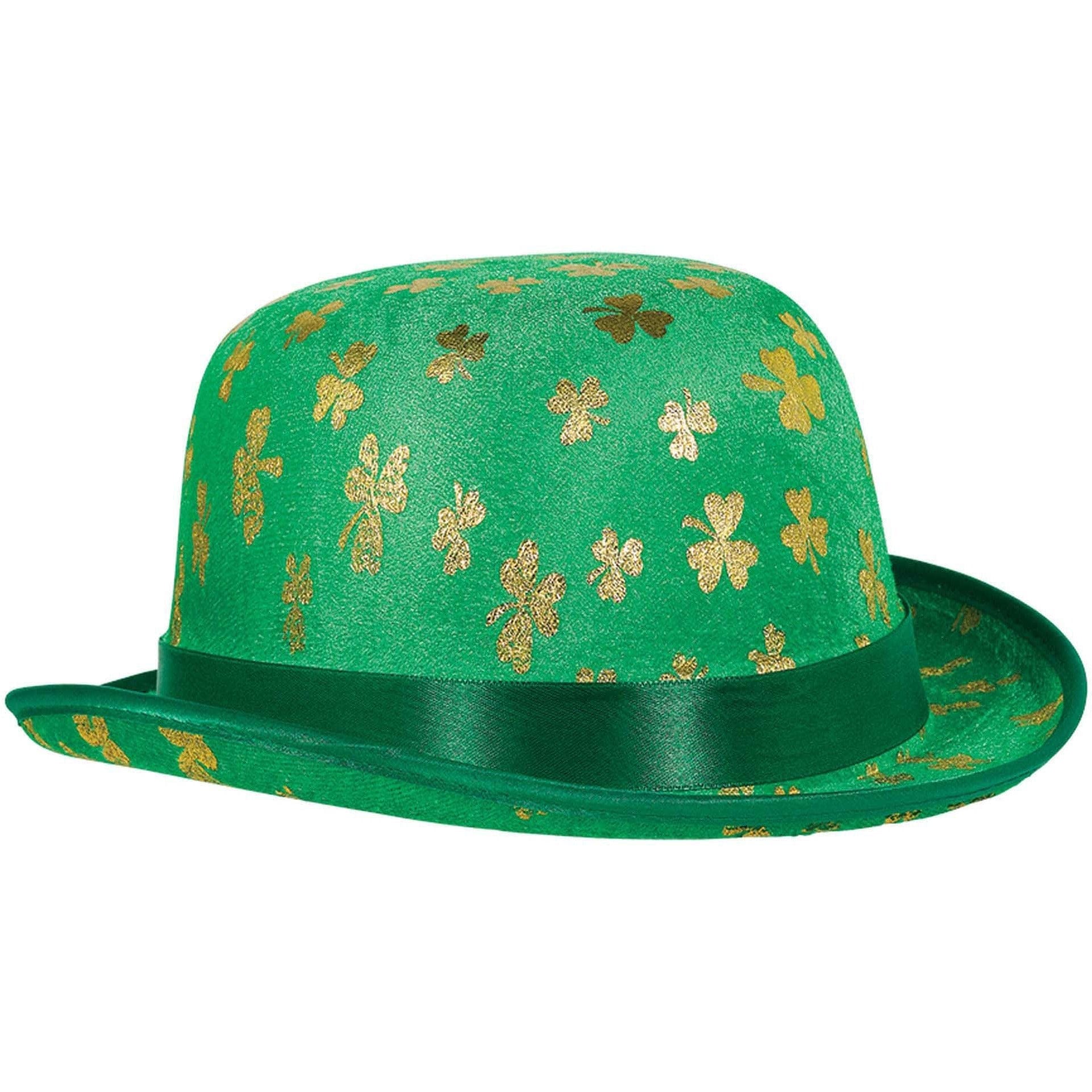 Amscan HOLIDAY: ST. PAT'S St. Patrick's Day Gold Shamrock Derby Hat