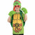 Amscan Kids Child Raphael T-Shirt - Teenage Mutant Ninja Turtles Size S/M Halloween Costume Leaf/green/festive/green