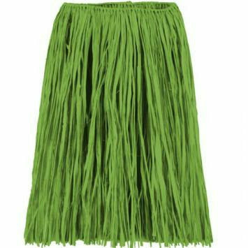 Amscan LUAU Wearables Adult Green Grass Skirt