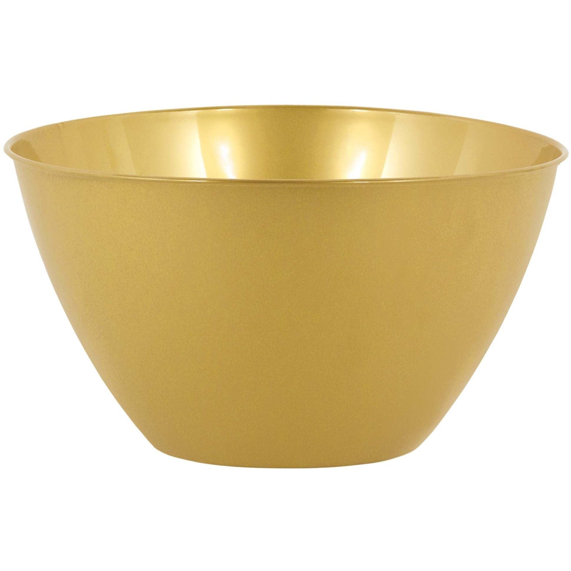 Amscan Small Gold Plastic Bowl