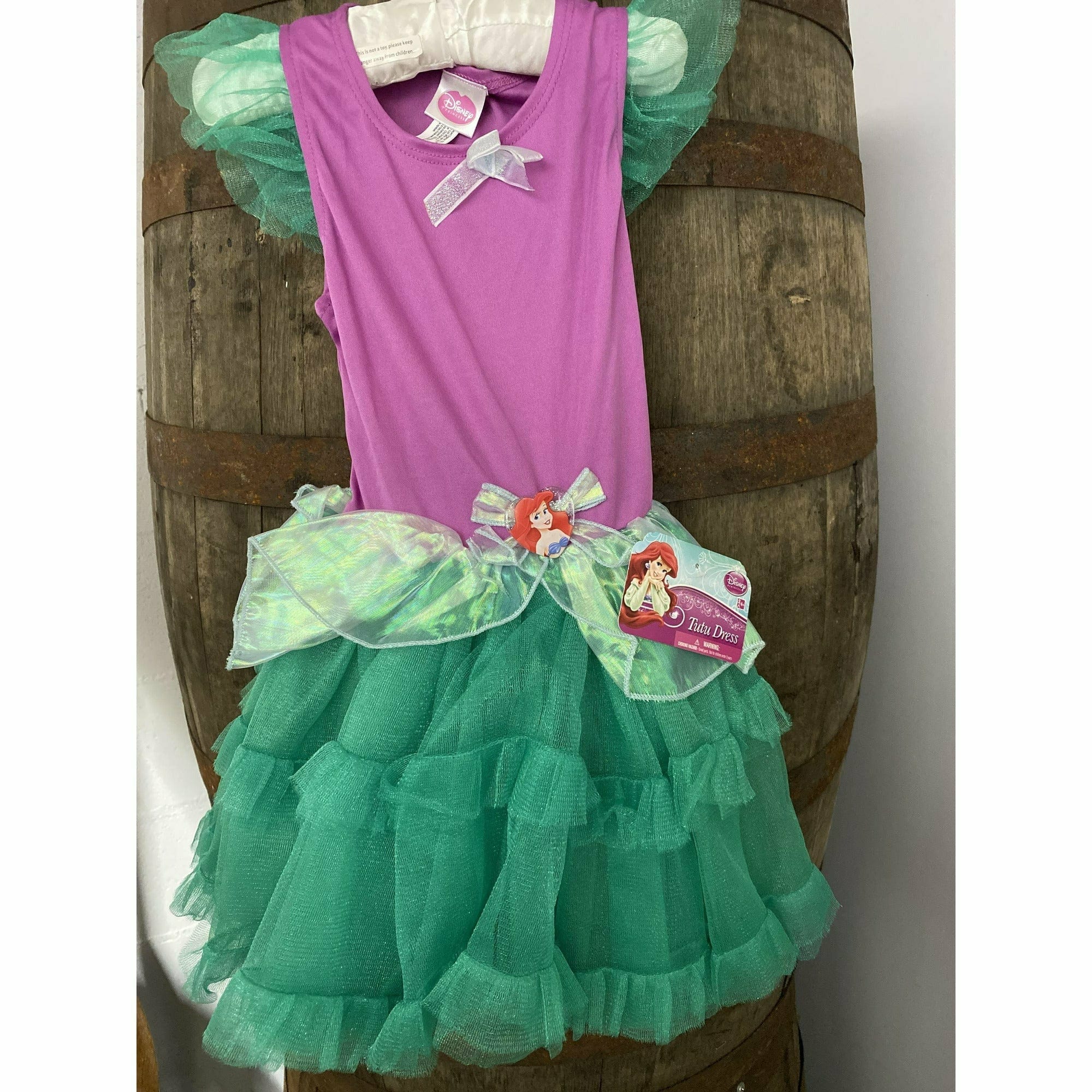 Amscan The Little Mermaid Tutu Dress, Small 4-6