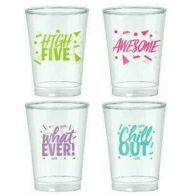 Amscan THEME Awesome Party Assorted 10 oz Tumblers