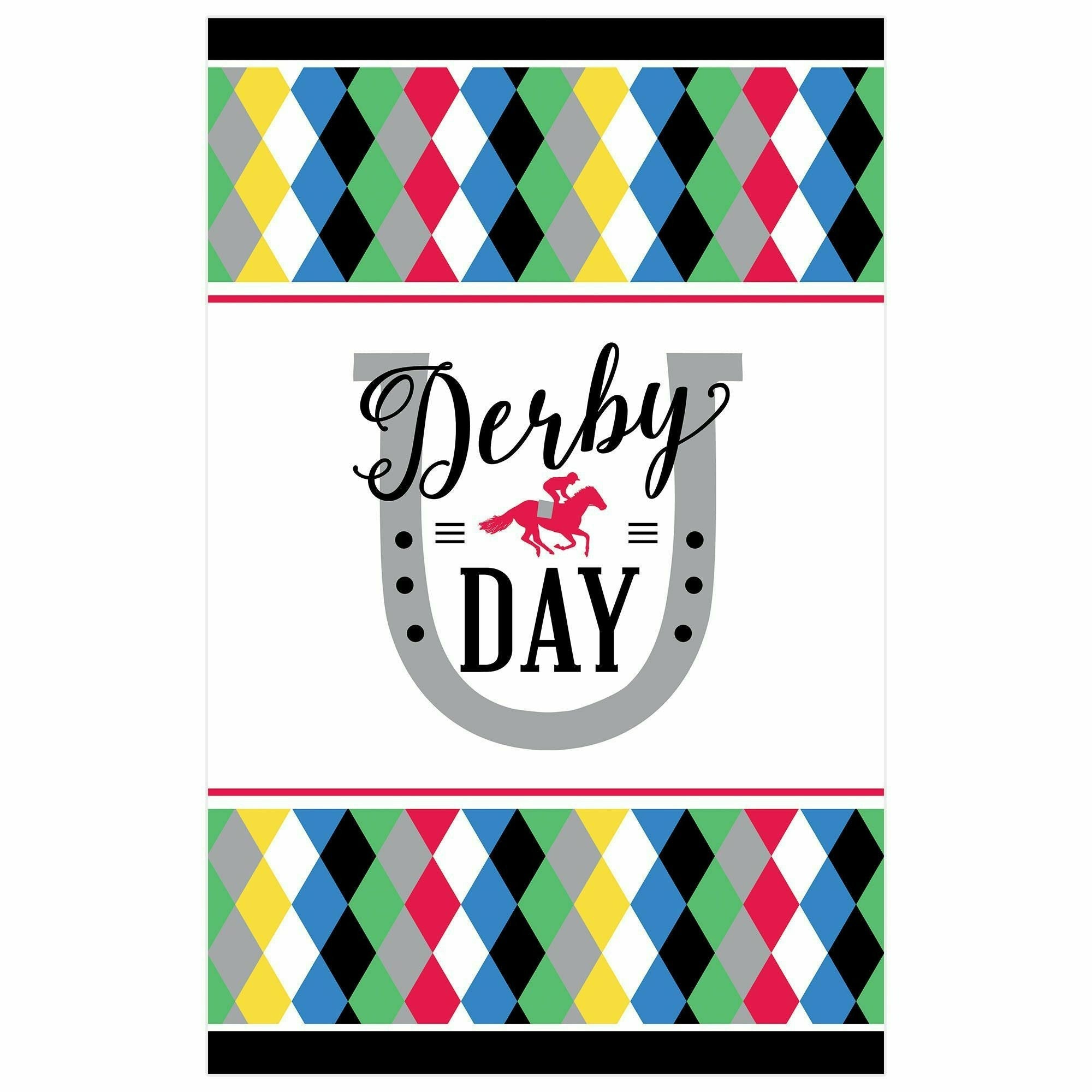 Amscan THEME Derby Day Paper Tablecover