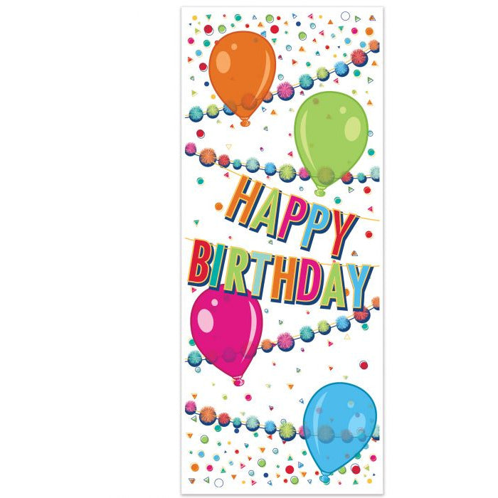 Beistle Company, INC. BIRTHDAY Happy Birthday Door Cover
