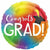 Burton and Burton BALLOONS E020 28" Colorful Congrats Grad Foil