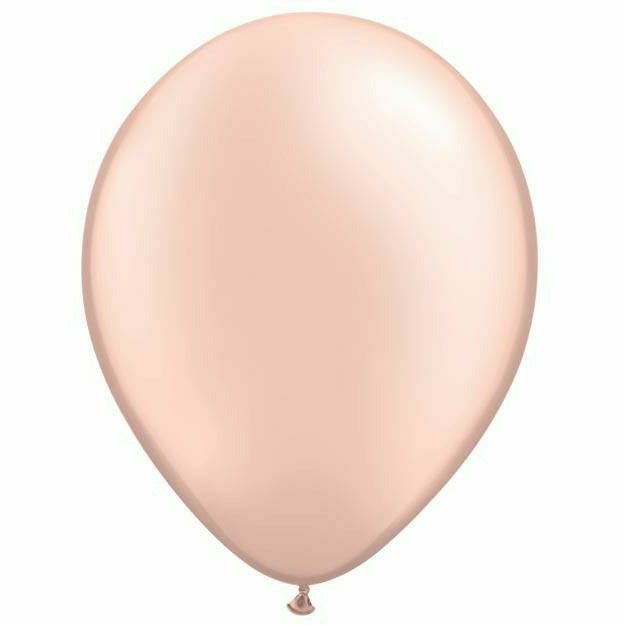 Burton and Burton BALLOONS Qualatex Pearl Peach Balloon Bag