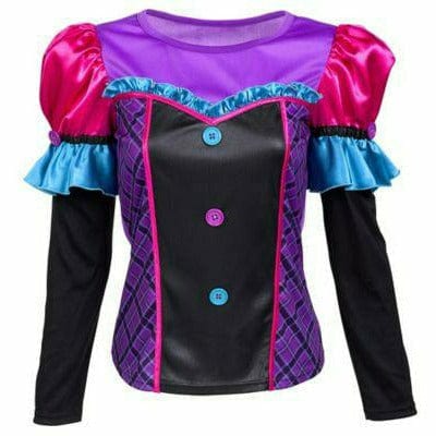 COSTUMES USA COSTUMES: ACCESSORIES L/XL Storybook Mad Hatter Adult Long Sleeve Top