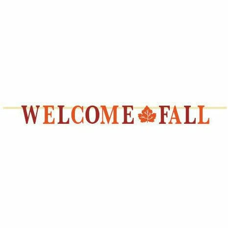 Creative Converting HOLIDAY: FALL Welcome Fall Banner