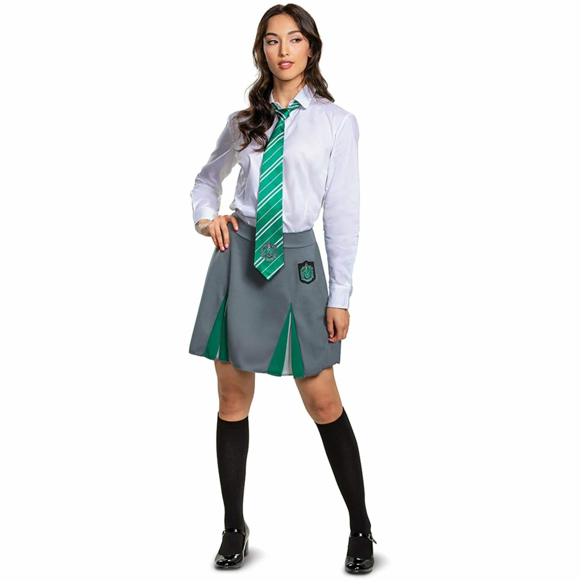 Disguise Adult Small 4-6 Slytherin Womens Adult Harry Potter Hogwarts