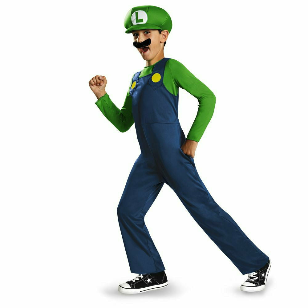 Disguise COSTUMES Boys Luigi Classic Costume - Super Mario Bros