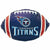 Mayflower Distributing BALLOONS 479 18" NFL Tennessee Titans Foil