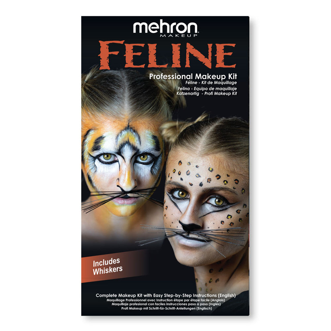 Mehron COSTUMES: MAKE-UP Feline - Character Makeup Kit