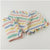 Meri Meri BOUTIQUE NAPKINS Multi Stripe Ruffle Fabric Napkins - 4 Count