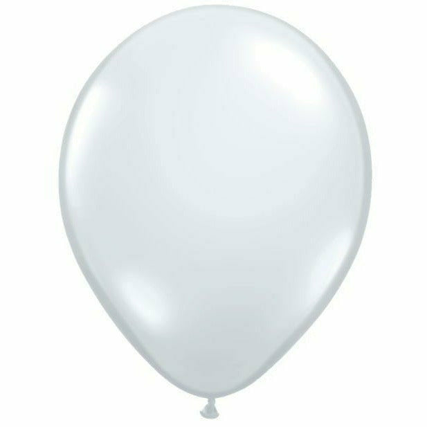 Qualatex BALLOONS QUALATEX DIAMOND CLEAR BAG 11" Latex Balloons