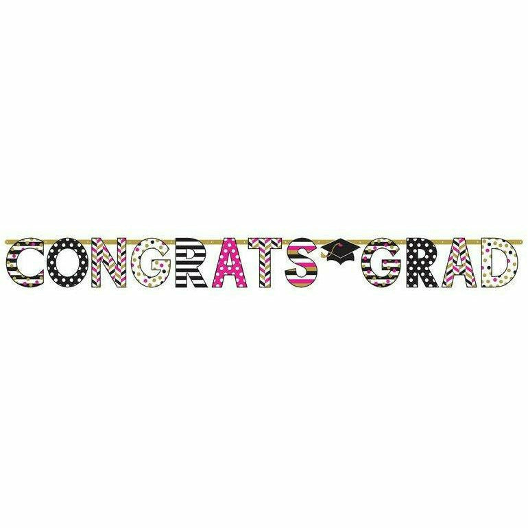Ultimate Party Super Store HOLIDAY: GRADUATION Giant Letter Banner