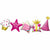 Ultimate Party Super Stores BALLOONS 294 Birthday Garland Pink