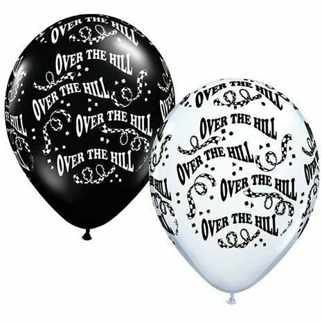 Ultimate Party Super Stores BALLOONS Over the Hill Mixed Assortment 11" Latex Balloon