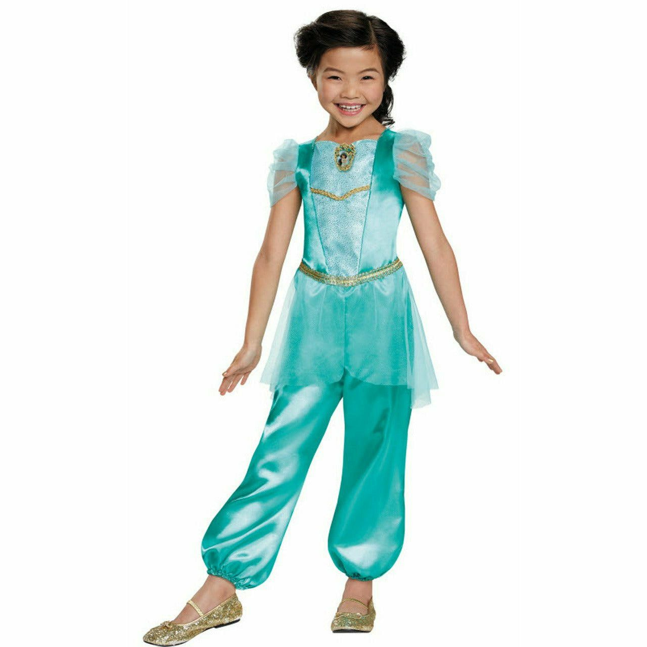 Ultimate Party Super Stores COSTUMES 3T-4T(XS) Girls Jasmine Classic Child Halloween Costume - Aladdin