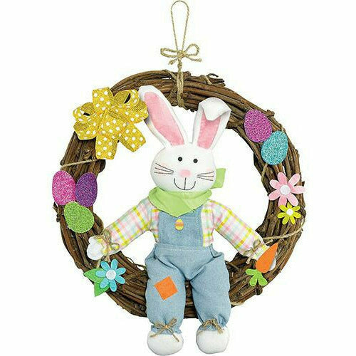 Ultimate Party Super Stores Decorations Easter Bunny Wreath