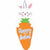 Ultimate Party Super Stores HOLIDAY: EASTER Jointed Felt Happy Easter Bunny Sign